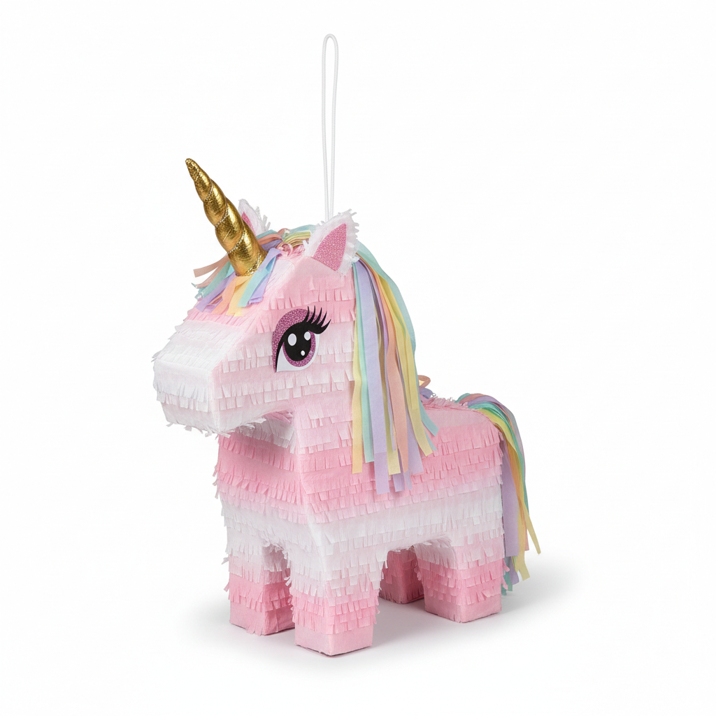 Piñata Unicorno Rosa